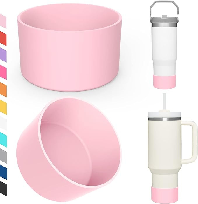 Upgrade 2PCS Protective Silicone Boot Bumper for Stanley Quencher Adventure 40oz 30oz IceFlow 20o... | Amazon (US)