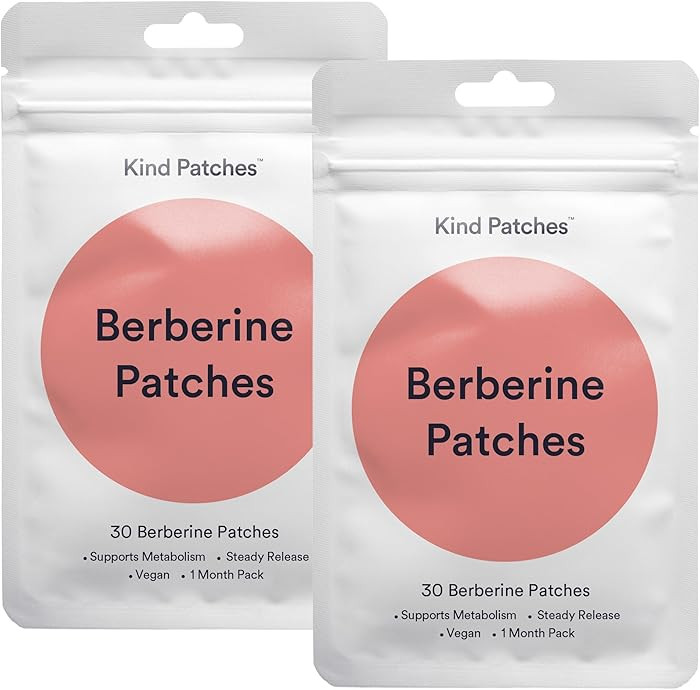 Kind Patches GLP-1 Patches with L Glutamine, Berberine, Chromium, Pomegranate and Cinnamon - 2 Pa... | Amazon (US)