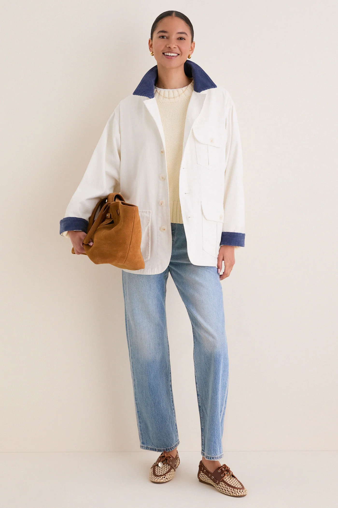 White Bunny Barn Jacket | Tuckernuck (US)
