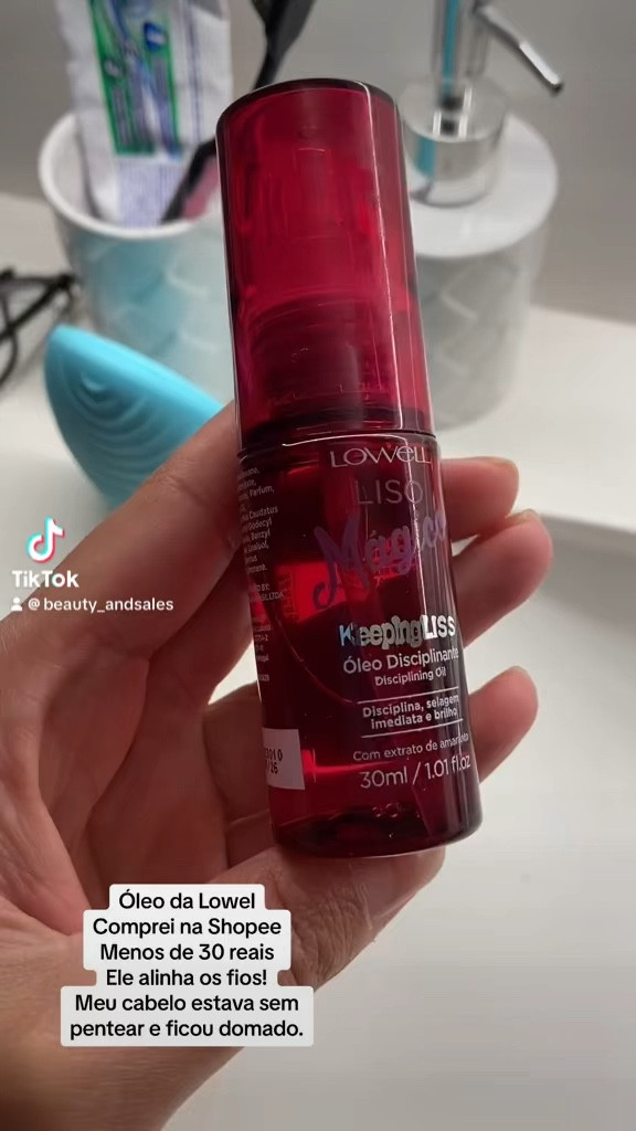 Cabelos alinhados com Lowell