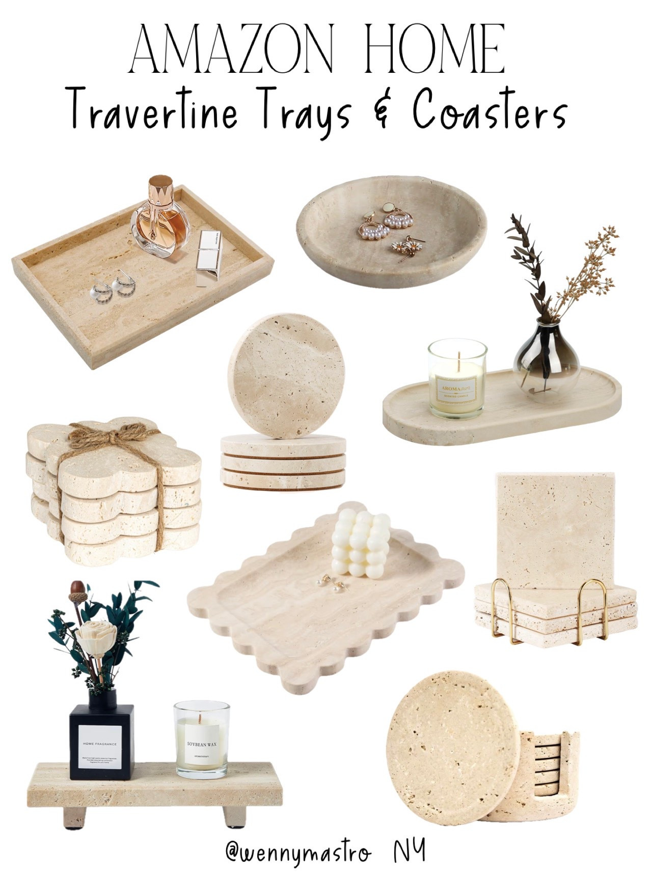 Current Obsession: Travertine styling pieces from Amazon

#LTKHome