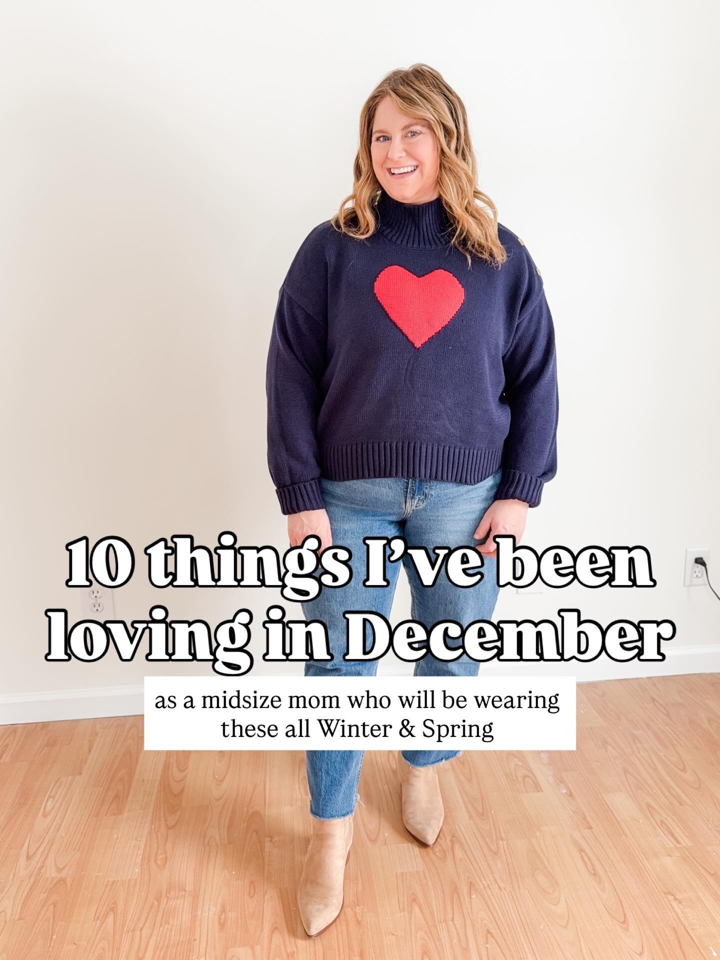 What I’ve been loving in December!

1. Aerie sweater - large
2. Quilted jacket - XL
3. Aerie hat
4. Walmart quarter zip - xXL
5. Target Boots - 7 (TTS)
6. Fleece pullover - XL
7.  Amazon socks
8. Puffer vests - XL
9. Old Navy straight jeans - 14 petite
10.  Leggings - colorful koala, XL 25 inseam, Old Navy - XL petite 

#LTKSeasonal #LTKFindsUnder50 #LTKMidsize