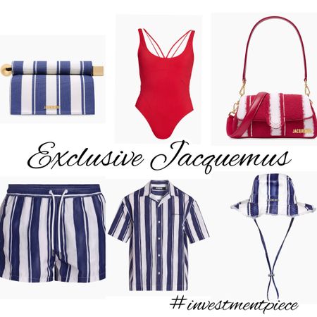 For summer I’m loving this exclusive #jacquemus swim capsule @saksfifthavenue from suits to shorts to bags and the chicest bucket hat- summer in style! #investmentpiece 

#LTKSwim #LTKSeasonal #LTKStyleTip