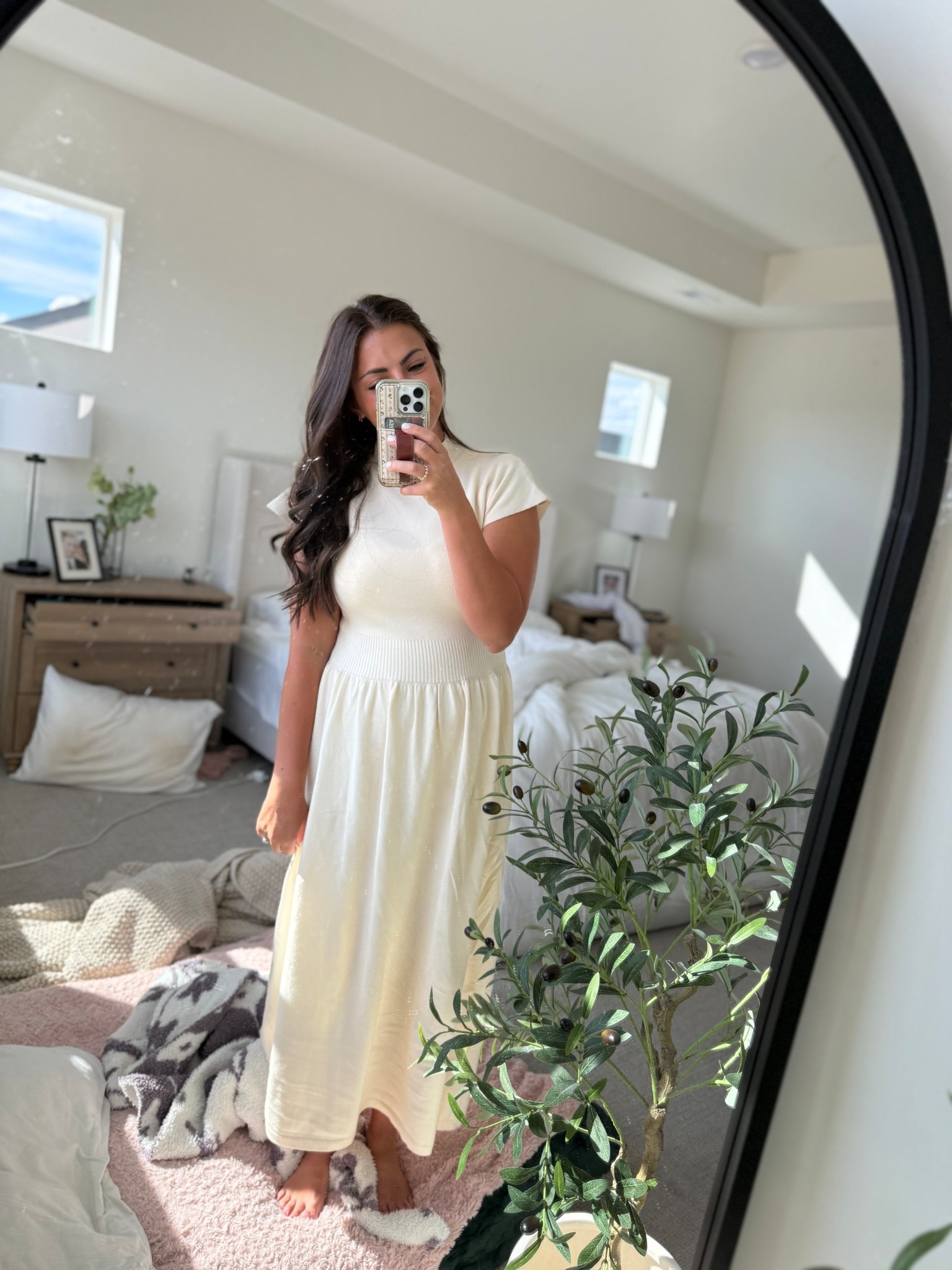 Cream sweater dress! 

#LTKFamily