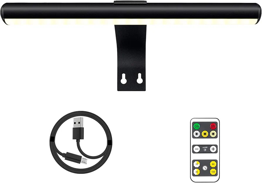 KANESIKI Wireless Picture Light Battery Powered, Rechargeable Painting Light with Remote, Dimmabl... | Amazon (US)