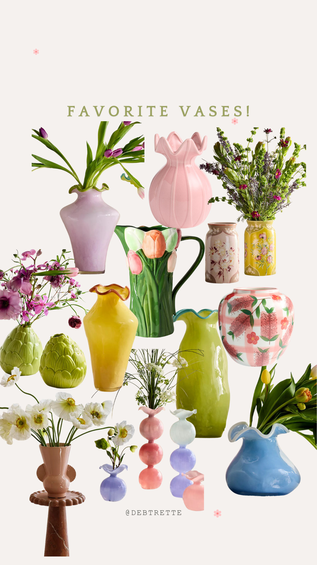 My favorite Vases for Spring 

 #LTKSeasonal #LTKHome