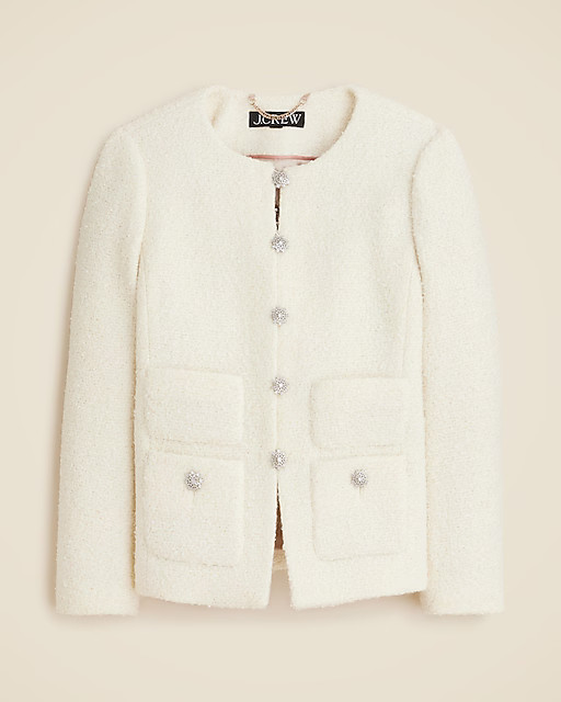 Collection lady jacket in textured tweed | J. Crew US