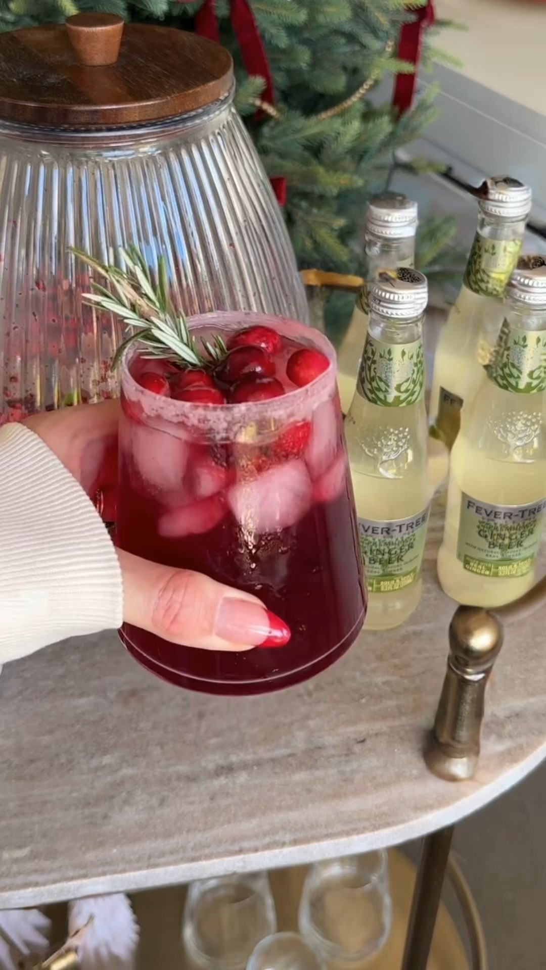 Merry Mule 
Festive batch cocktail 

#LTKHome #LTKHoliday #LTKSeasonal