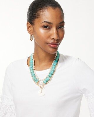 Convertible Mother of Pearl Necklace | Chico's