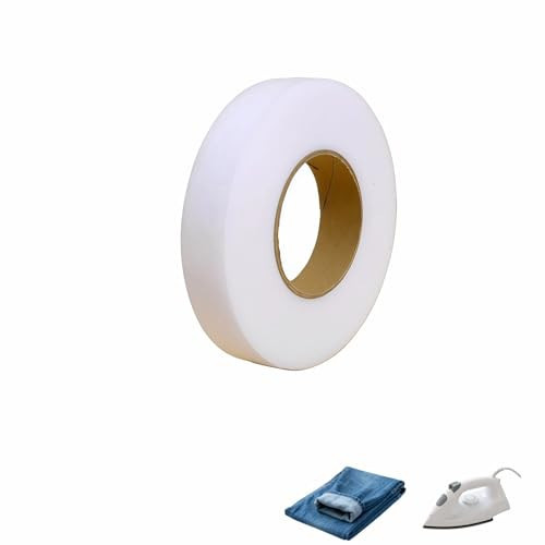 SAYUANVA 70Yards Hot Melt Non-Woven Fabric Hemming Tape, 0.75" Hemming Tape for Fabric, Strong Iron-On Adhesive for Hem Clothes, Crafts, Invisible Bonding & Mending No-Sew Clothing Repair | Amazon (US)