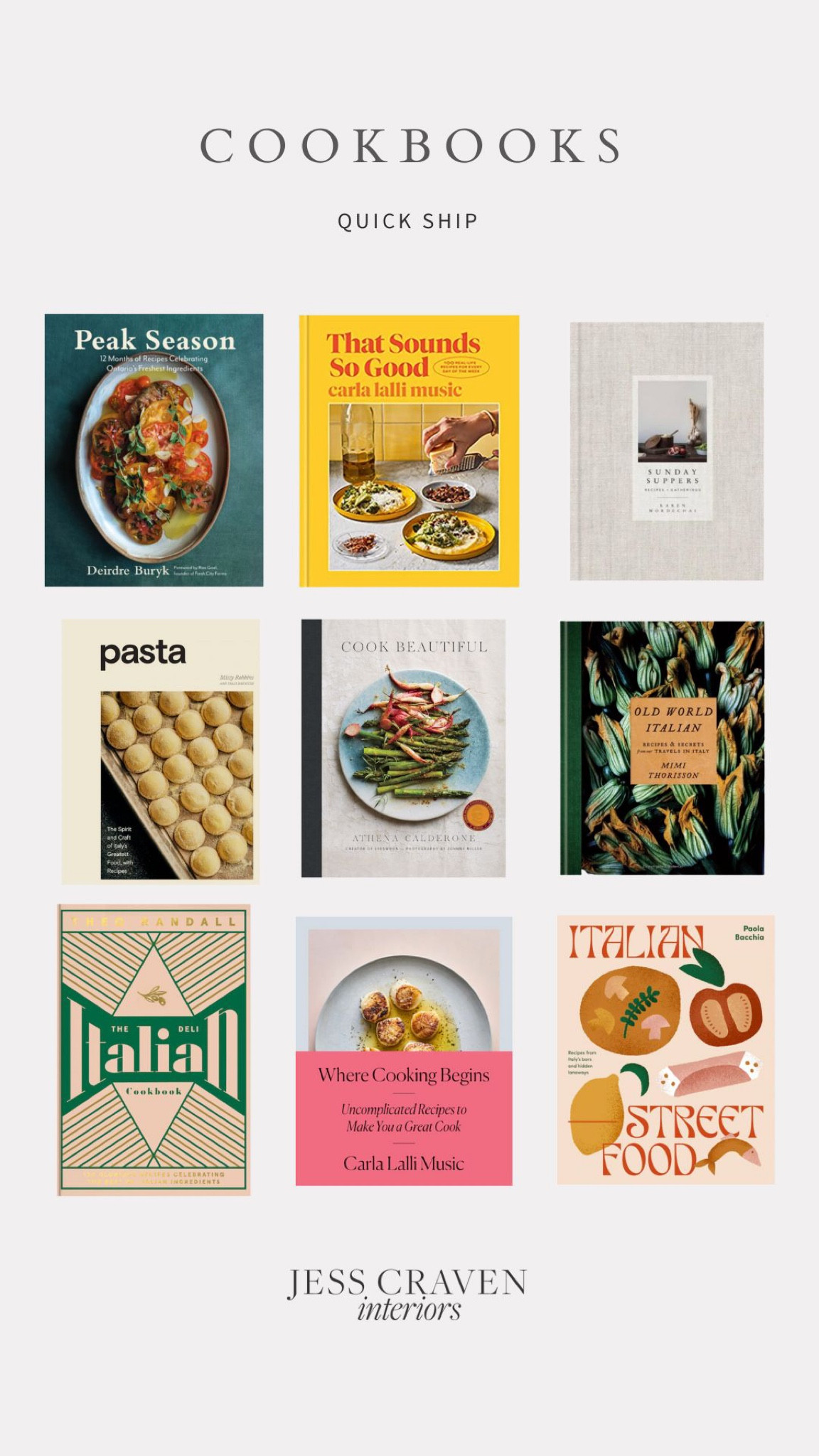 Cookbooks, designer cookbooks, cookbook gift guide, best cookbooks

#LTKstyletip #LTKGiftGuide #LTKhome