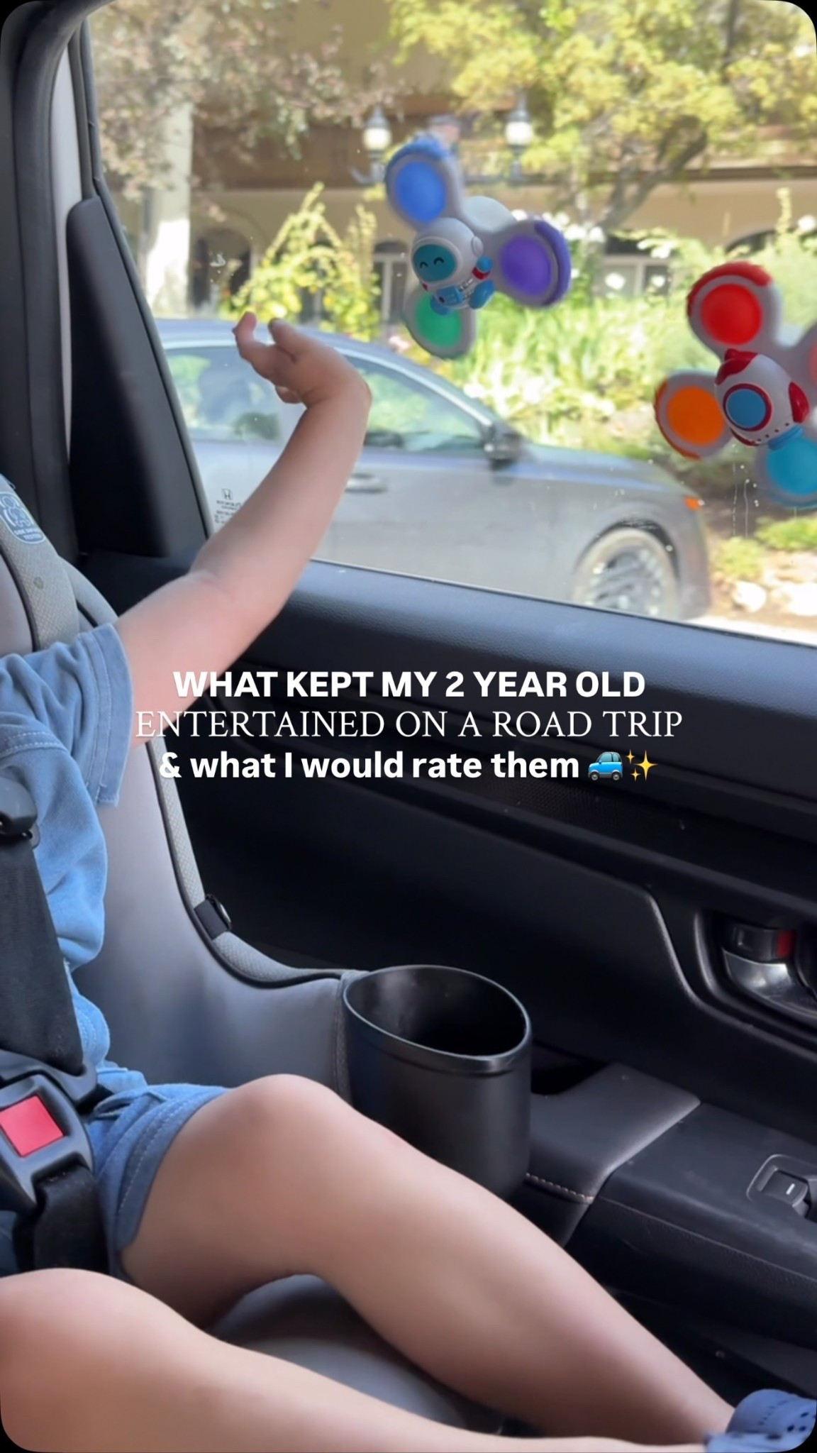 If you’re going on a roadtrip with a toddler soon, try these activities to help keep them entertained while you’re on the road 🚙

We recently took a 5 hour road trip with my 2 year old + these were the toys that kept them entertained the longest! I recommend all of them for 1-4 year olds 👶🏼

👉 SEND this to a parent friend who needs to see this & don’t forget to follow along so you don’t miss any other helpful tips for parents! 

#roadtripwithtoddlers #toddlertravel #toddlertraveltips #roadtripessentials #traveltoys

#LTKmomlife #LTKTravel #LTKBaby