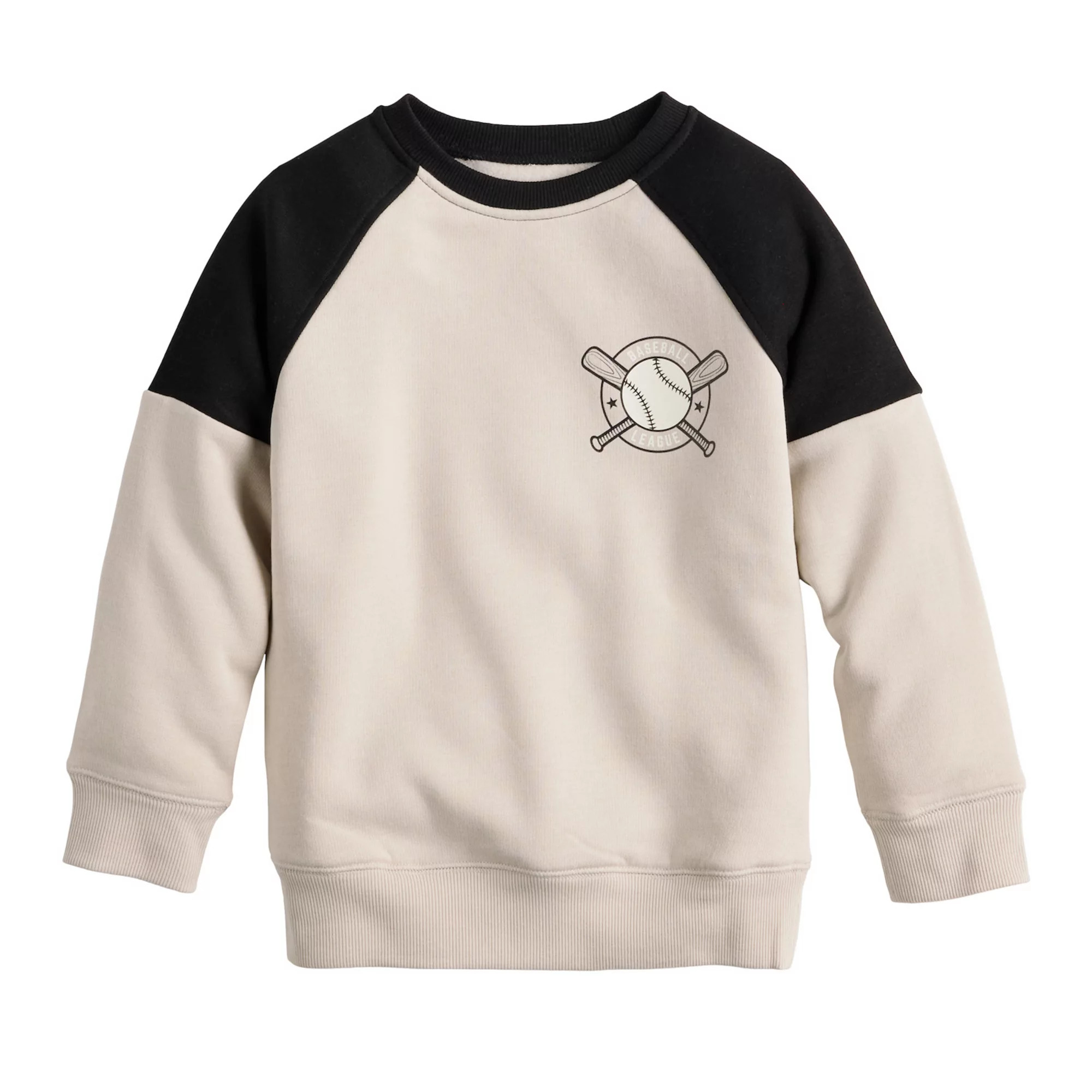 Boys 4-12 Jumping Beans® Graphic Colorblock Fleece Crew | Kohl's