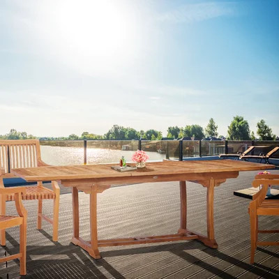 Daina Extendable Solid Wood Dining Table | Wayfair North America