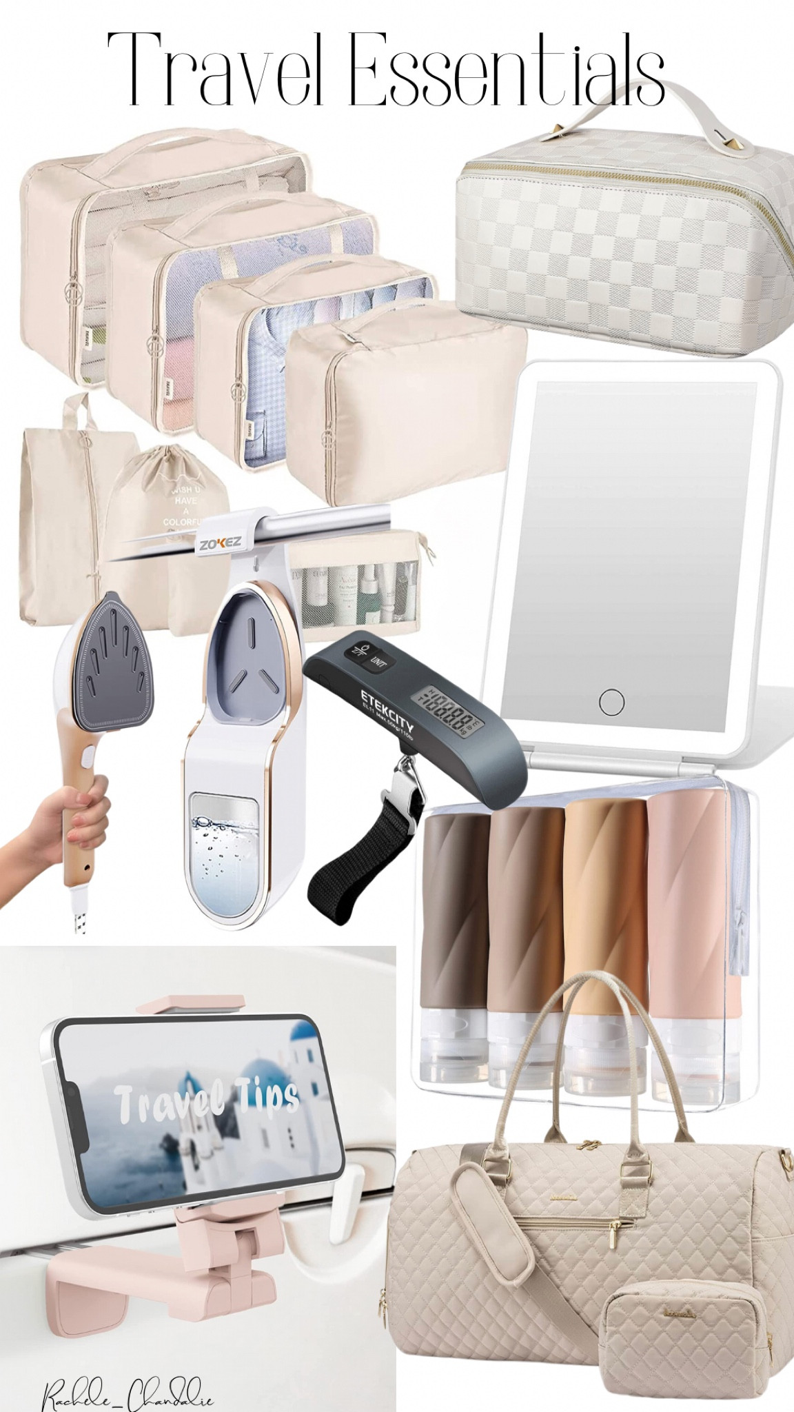 Travel Essentials 
Luggage weigher, Clothes iron and steamer, and more!

#LTKfamily #LTKitbag #LTKtravel