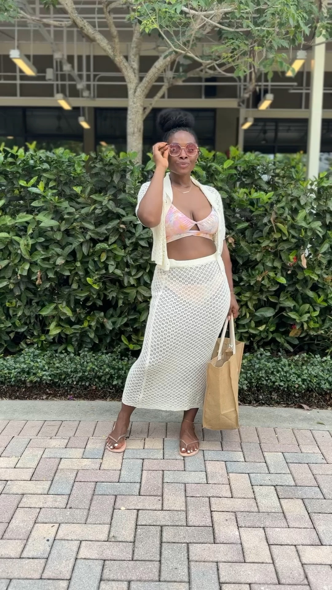This crochet swimsuit cover up set is perfect for your next beach/pool day. I’m wearing a medium  

#LTKSwim #LTKTravel #LTKStyleTip