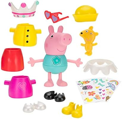 Peppa Pig Talking Dress Up Peppa Large Figure | Amazon (US)