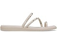 Crocs Women's Miami Toe Loop Sandals | Square Toe Flat | Flexible Straps | Croslite Foam Footbed | Amazon (US)