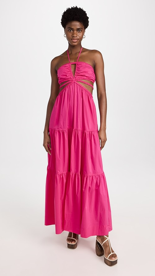 Jonathan Simkhai Laurel Cotton Poplincover Ups Maxi Dress | SHOPBOP | Shopbop