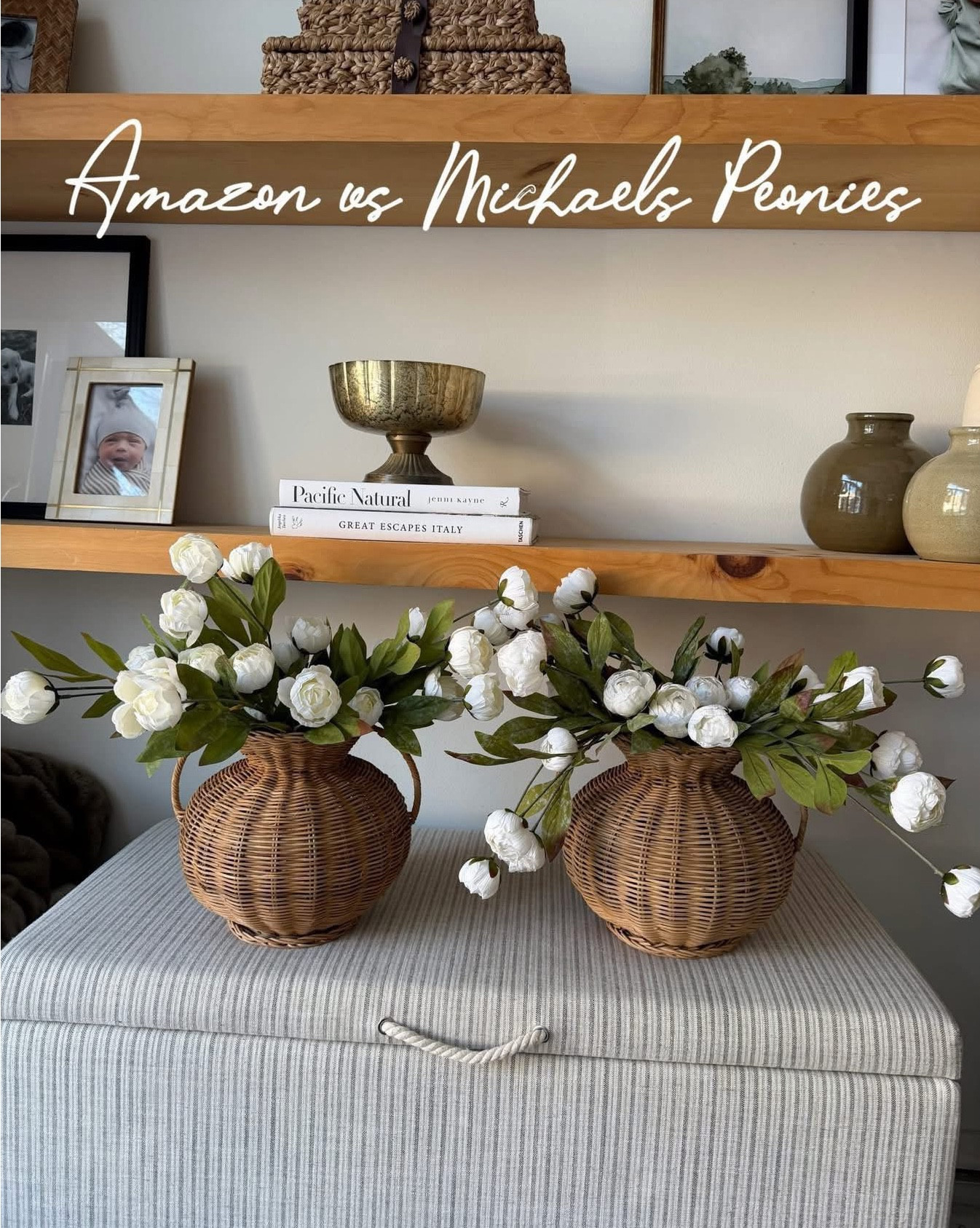 These Amazon stems are 10/10! 

My honest review:
• Both stems are the same length
• Amazon came in smaller packaging but were surprisingly more open than my Michael’s
• Amazon petals lean a little more cream than the Michael’s
• Michael’s have slightly more red in the leaves, but both have the same speckled detailing
• Michael’s droop a bit more in the vase, but I think that’s just because I’ve had them over a year

I honestly love the cream look and open look of the Amazon ones! 



#LTKHome #LTKSeasonal