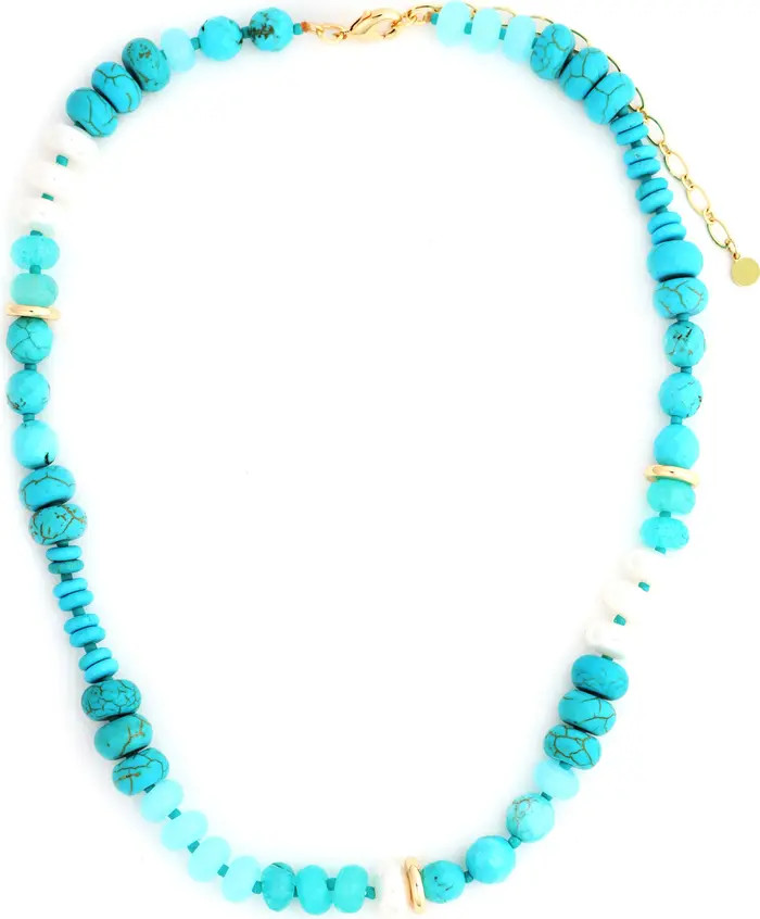Turquoise Stone Strand Necklace | Nordstrom