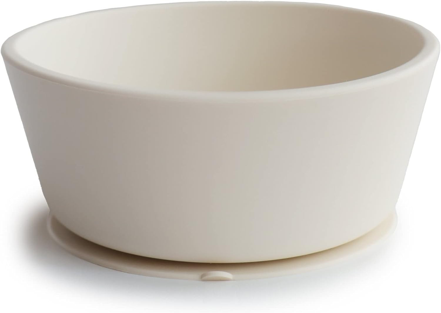 mushie Silicone Suction Bowl | BPA-Free Non-Slip Design (Ivory) | Amazon (US)