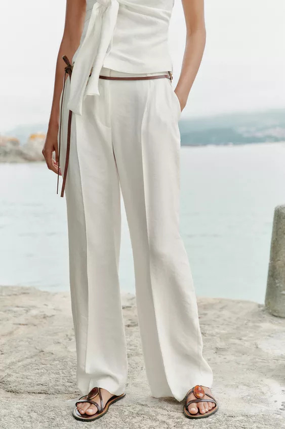 WEITE BUNDFALTENHOSE | Zara DE