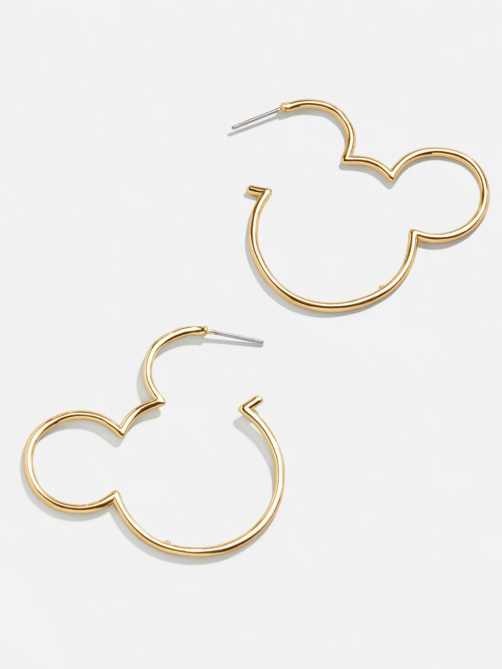 Mickey Mouse Disney Outline Hoop Earrings - Mickey Mouse | BaubleBar