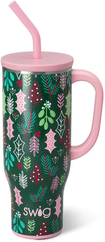 Swig Life 30oz Mega Mug, 30oz Tumbler with Handle and Straw, Large Insulated Tumblers, Cup Holder... | Amazon (US)