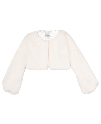 Rare Editions Big Girls Faux Fur Jacket - Macy's | Macy's