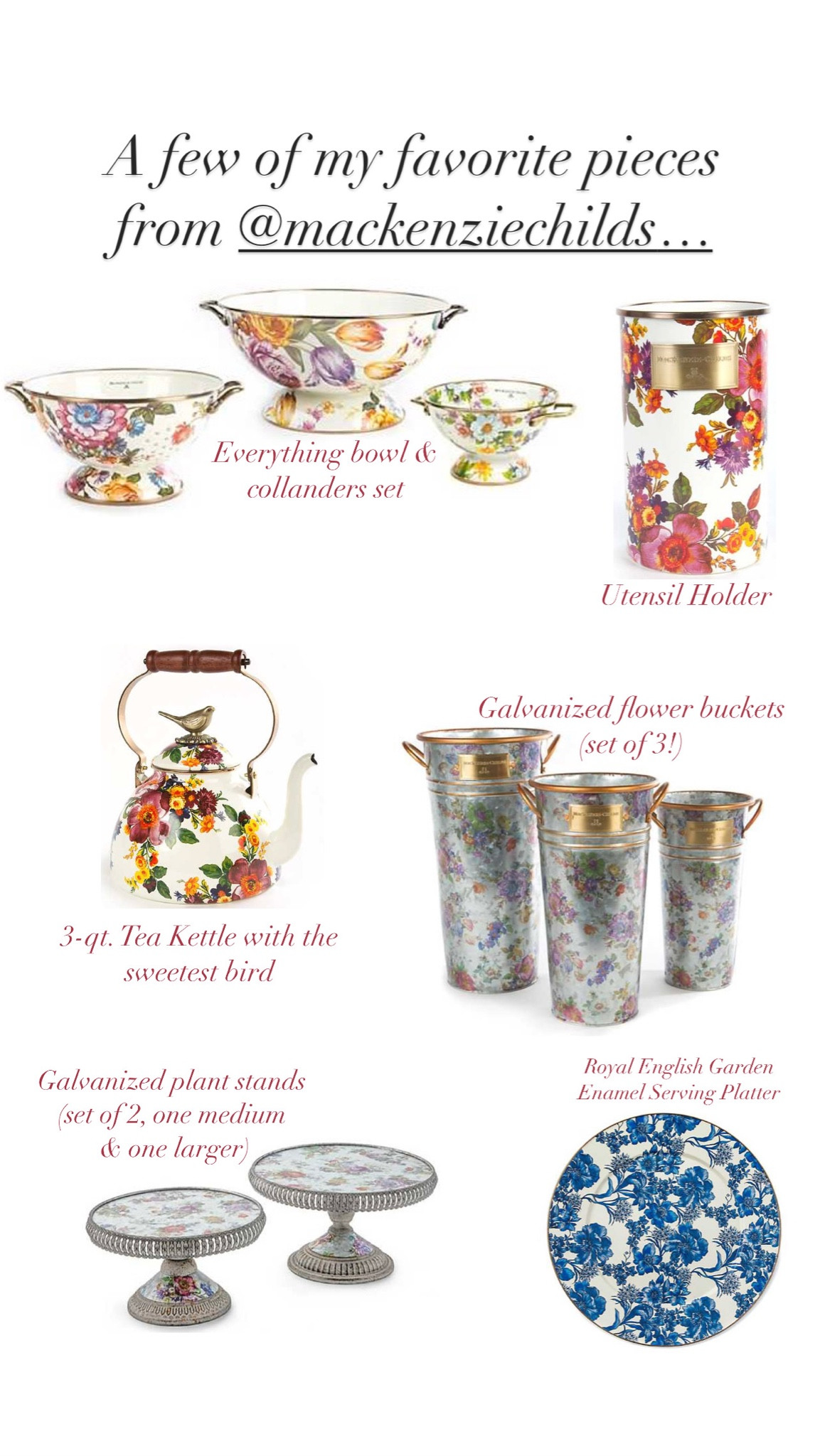 Mackenzie-Childs favorites! 

#LTKhome