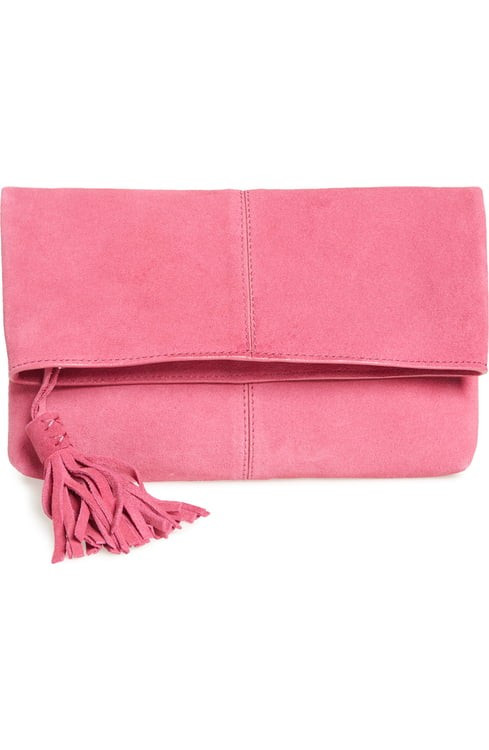 Leith Suede Clutch | Nordstrom