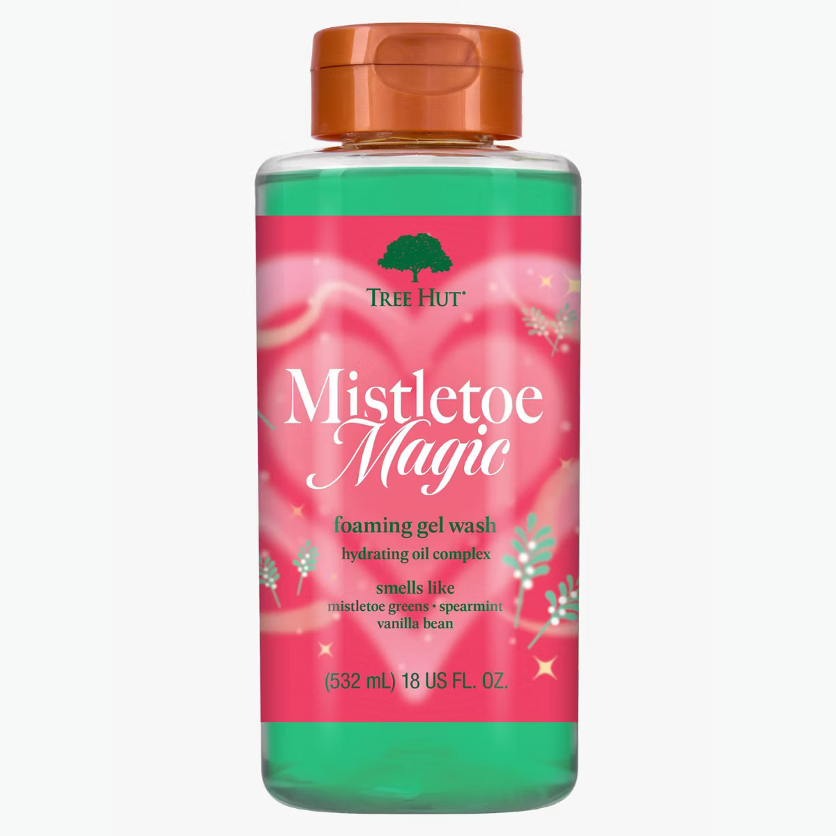Tree Hut Foaming Gel Body Wash - Mistletoe Magic - 18 fl oz | Target