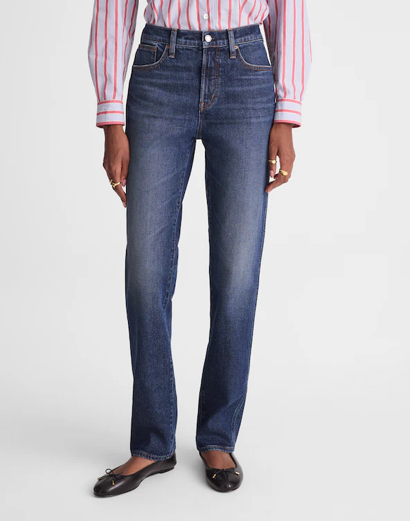 The Longline Straight Jean | Madewell
