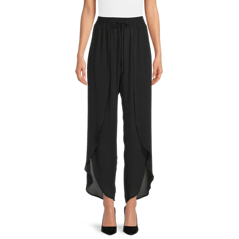 Time and Tru Women's Petal Leg Cover Up Pants | Walmart (US)