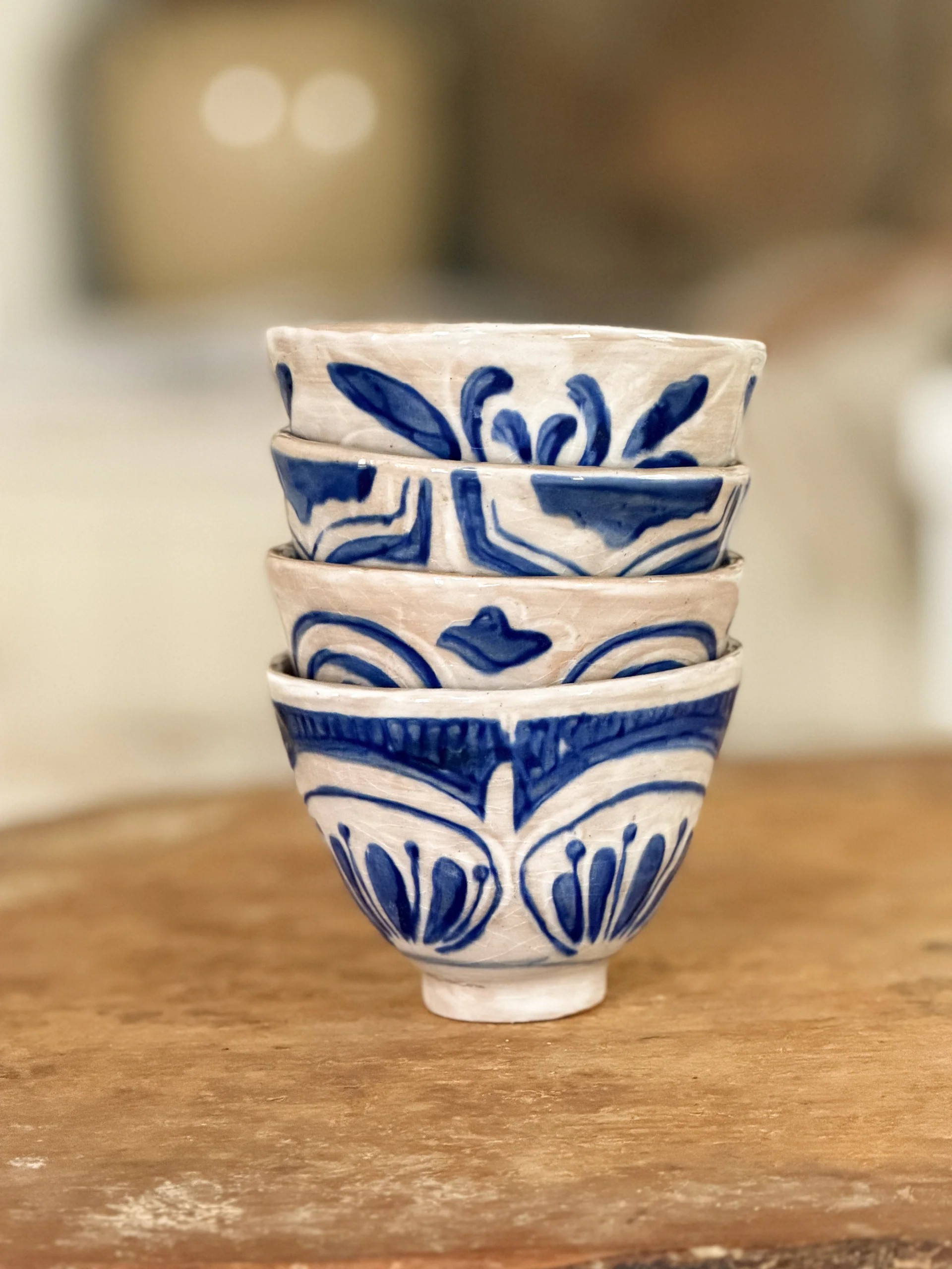 The Mallorca Hand-Painted Bowl Set of 4 

 #LTKOver40 #LTKHome