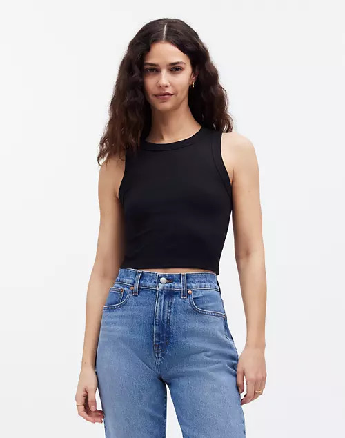 Brightside Crop Tank | Madewell