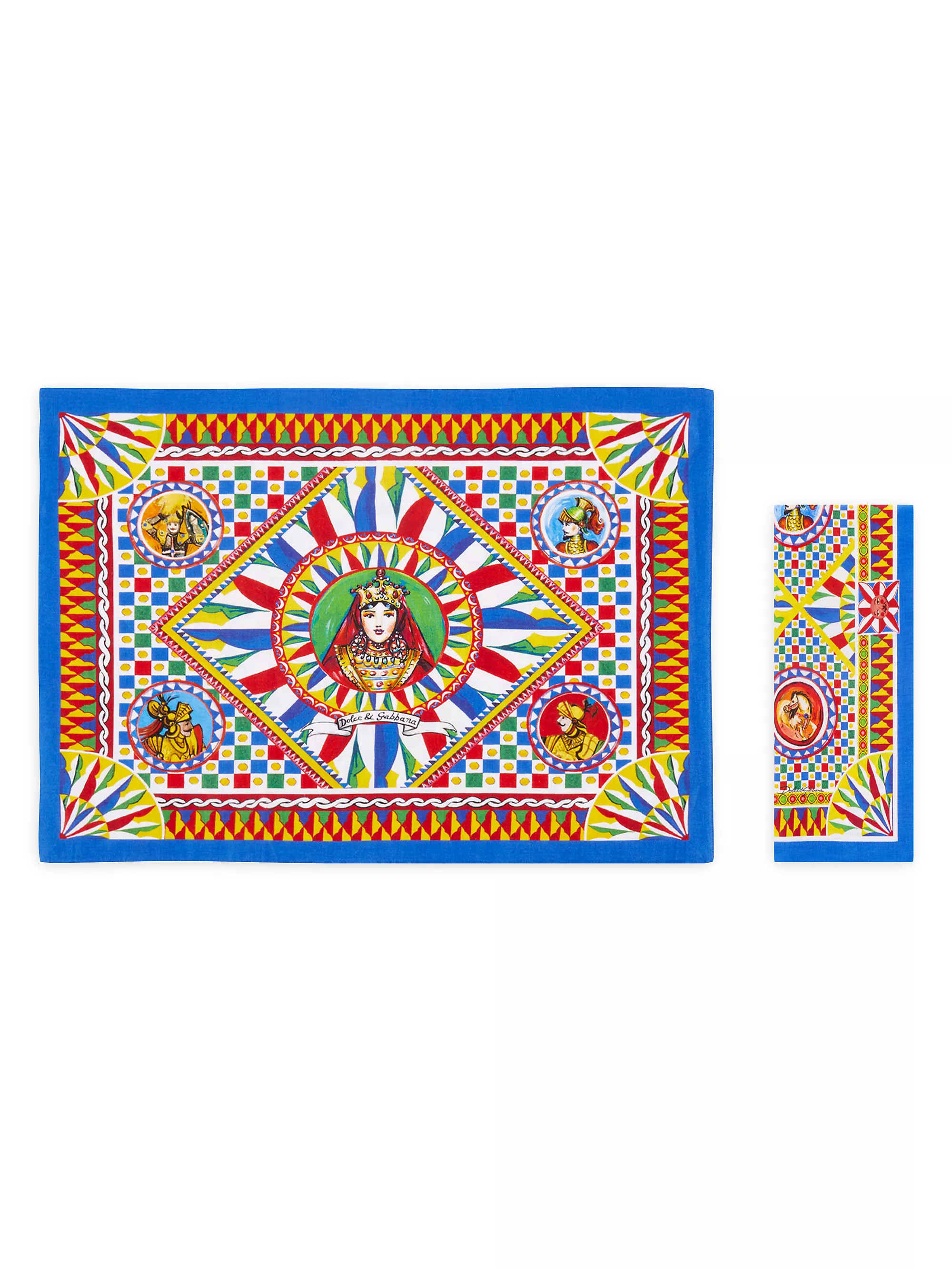 Carretto 2-Piece Linen Placemat & Napkin Set | Saks Fifth Avenue