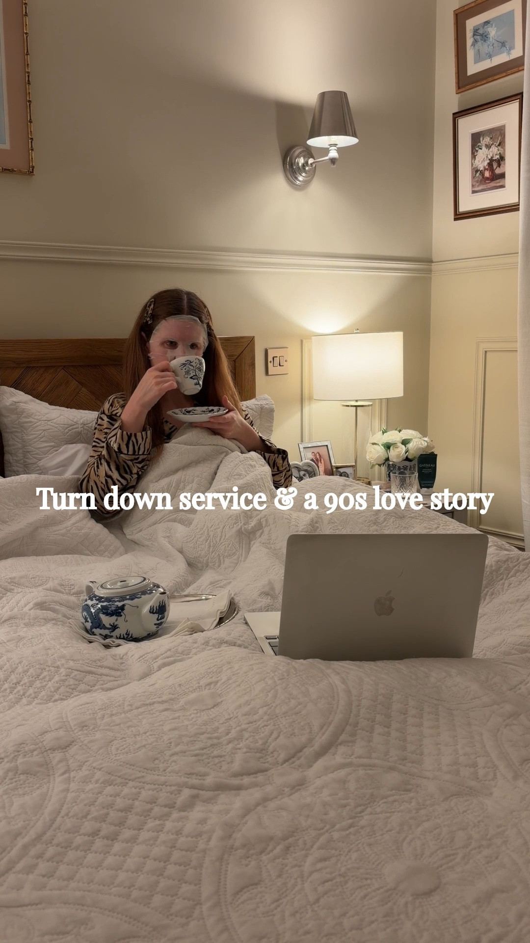 Soft evenings, silver trays, and falling in love with the 90s again. 🤍✨🧖🏻‍♀️

#LTKspring #LTKhome #LTKuk