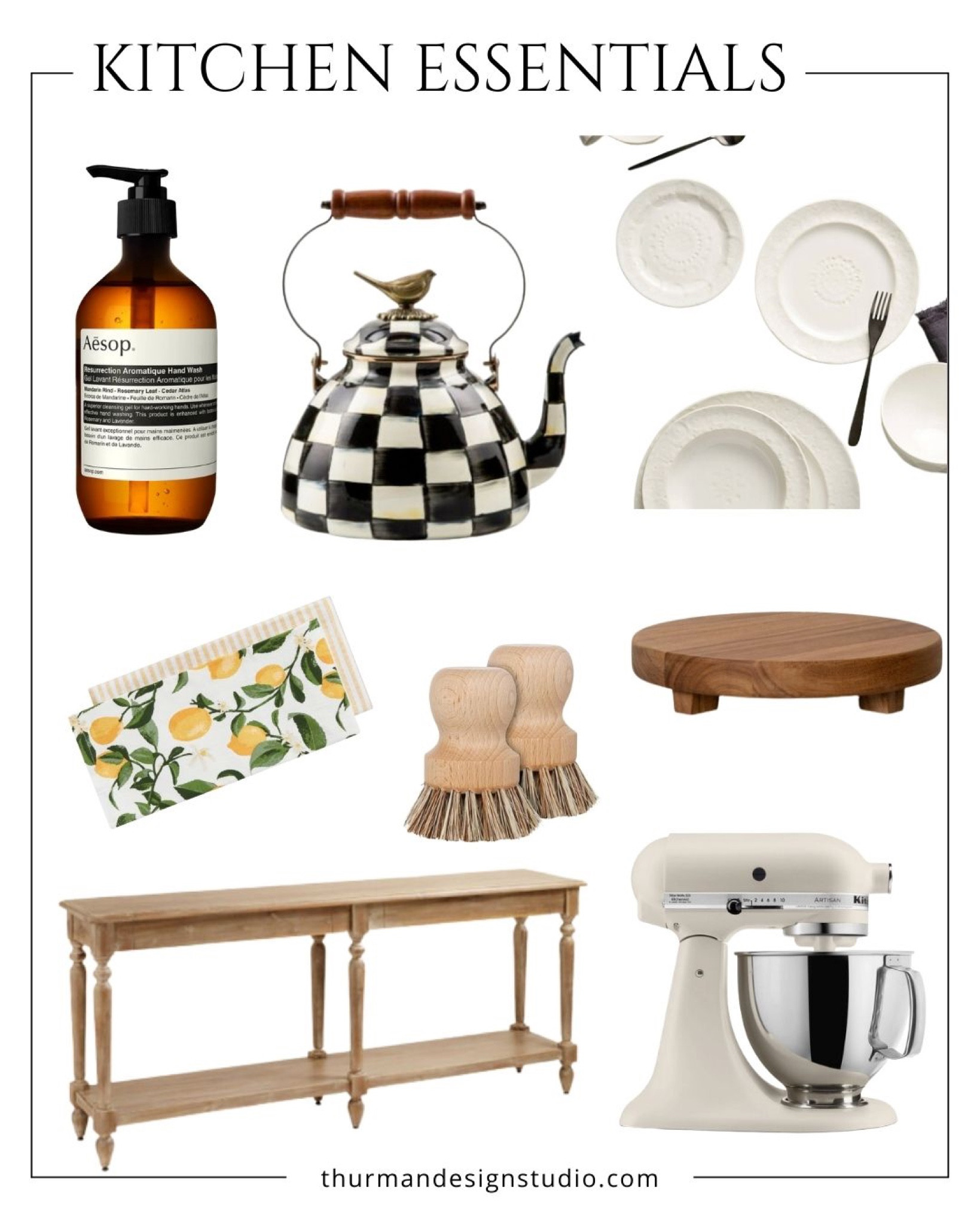 KITCHEN ESSENTIALS
Whether you're a seasoned chef or just starting to build your kitchen collection, here are some products to bring function and beauty into your everyday kitchen experience!


#LTKhome #LTKGiftGuide #LTKFind