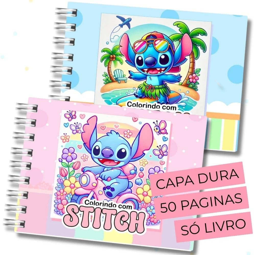 Caderno Bobbie Goods Holográfico Fofo Espiral Capa Dura desenhos fofos, com folha acetato (Stitc... | Amazon (BR)