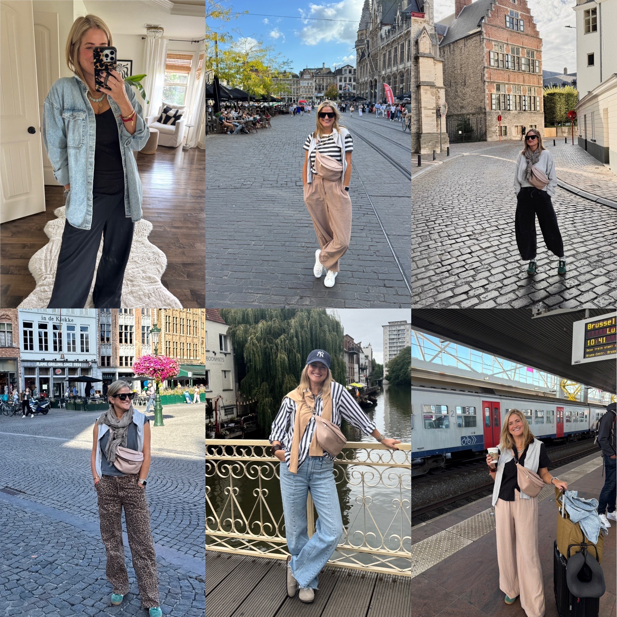 Everything I wore in Belgium in late August/early September, fall travel outfits 

#LTKOver40 #LTKTravel #LTKFindsUnder100