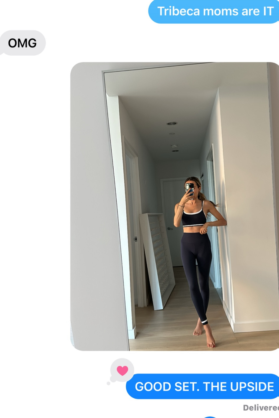 I LOVE the stretch, feel and fit of this set! FANTASTIC!!!!! The upside is my new fave athleisure brand - similar to splits 59 compression  

#LTKfindsunder100 #LTKfitness #LTKSeasonal