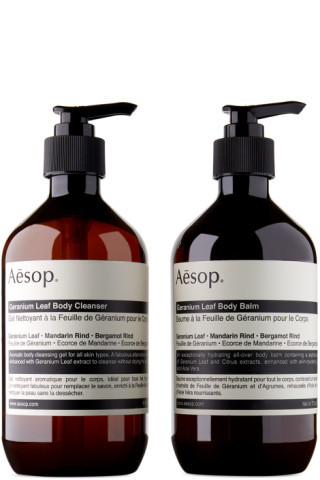 Geranium Leaf Body Care Duet Set, 500 mL | SSENSE