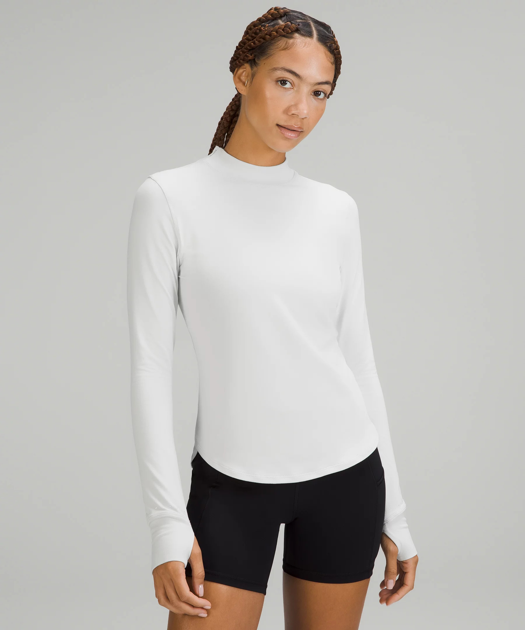 Rulu Running Long-Sleeve Mock-Neck Shirt | Lululemon (US)