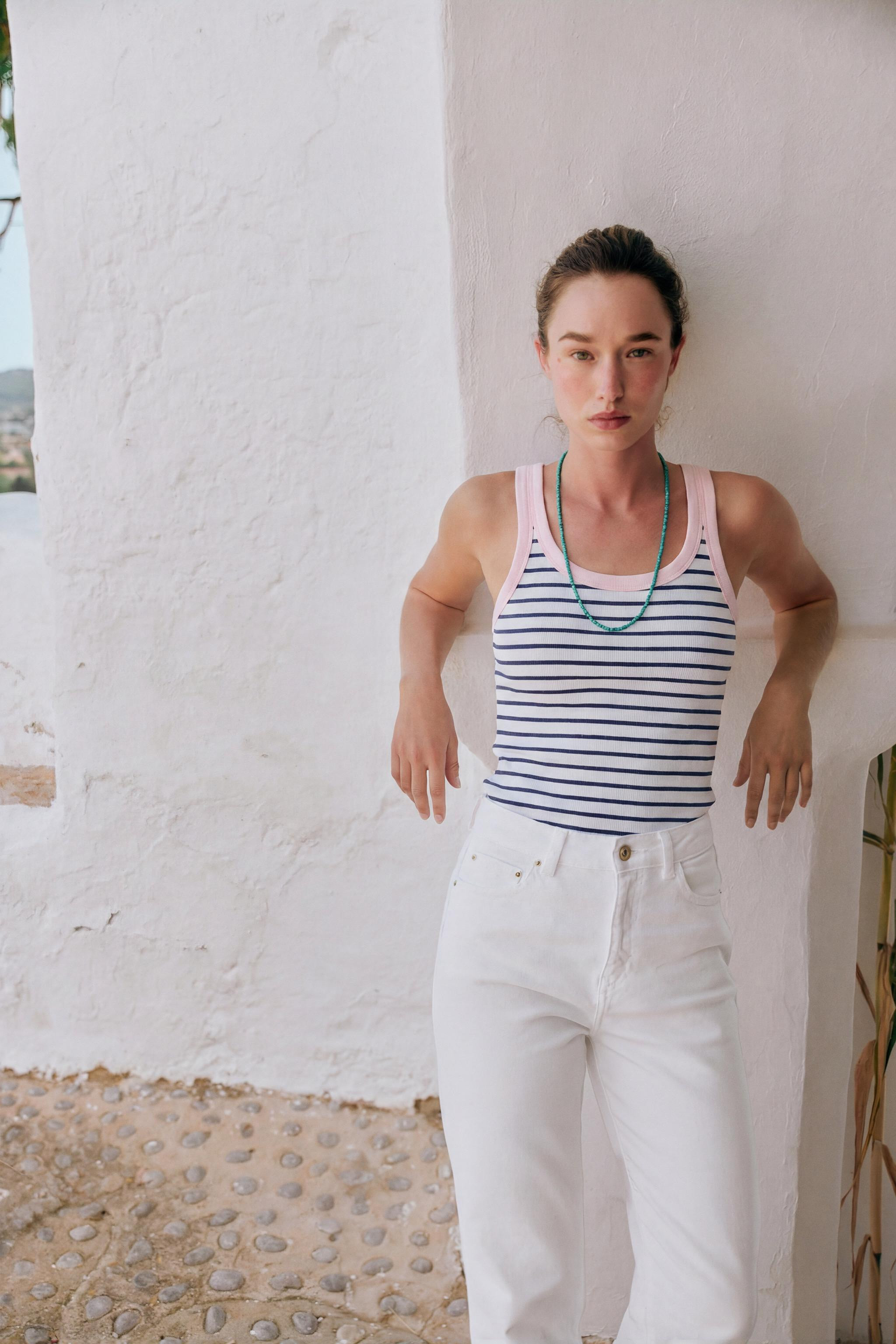 RIBBED SLEEVELESS TOP | Zara US