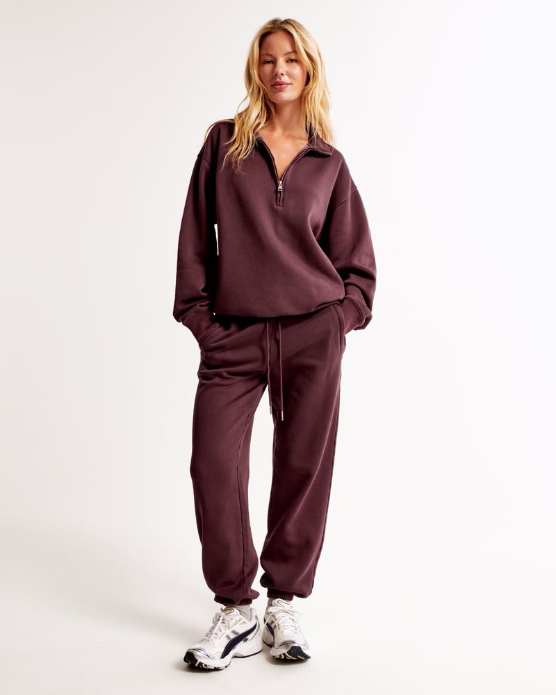 Colour of the season tracksuit from Abercrombie! 25% off and an extra 15% off using my code: AFEMILY 

#LTKCyberWeek #LTKuk