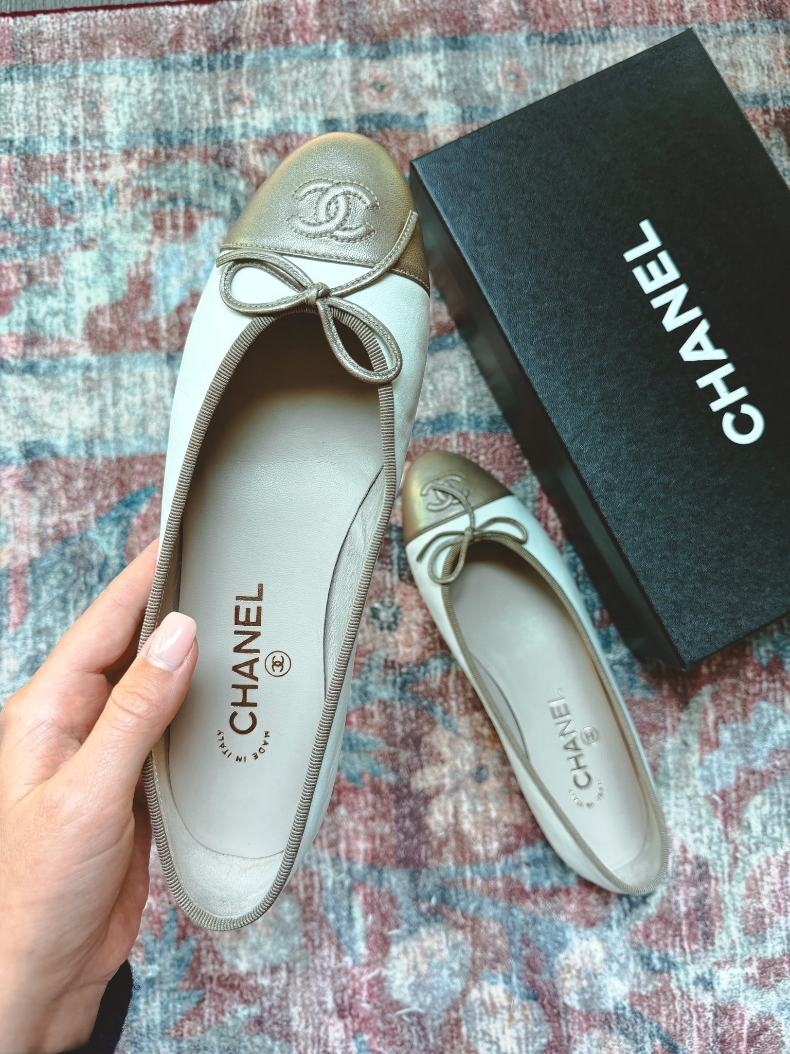 Sharing some of my favorite second hand Chanel flats from Therealreal!

#LTKSeasonal #LTKstorytime