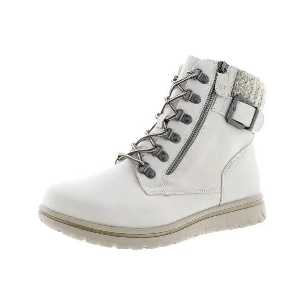 Cliffs by White Mountain Womens Hearty Faux Suede Winter & Snow Boots - Walmart.com | Walmart (US)