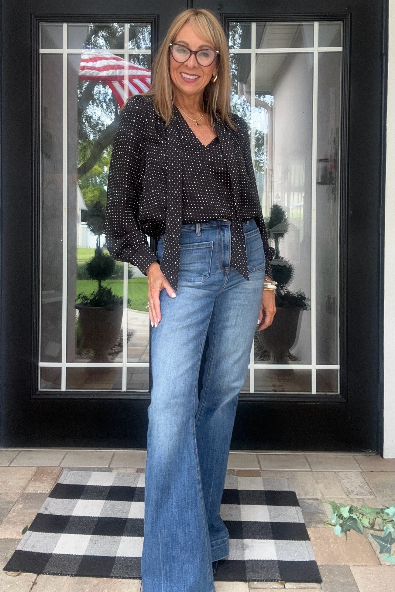 The $26 blouse that feels so luxurious! Wearing a small. 
Jeans
Fall outfits


#LTKOver40 #LTKFindsUnder50 #LTKStyleTip